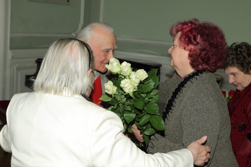 Latvijas Universitātes senioru jubileju svinības. null