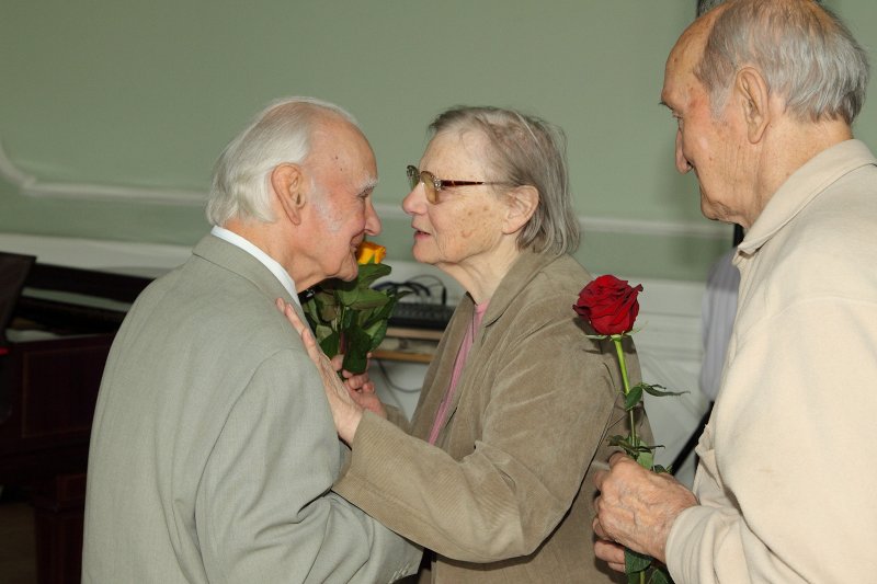 Latvijas Universitātes senioru jubileju svinības. null