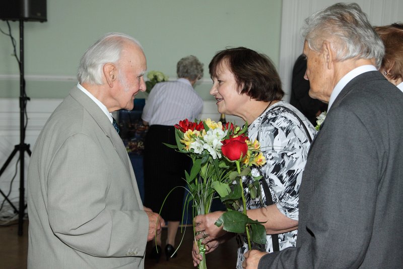 Latvijas Universitātes senioru jubileju svinības. null