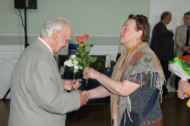 Latvijas Universitātes senioru jubileju svinības. null