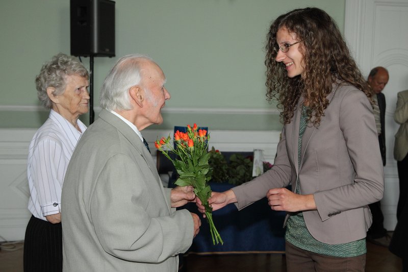 Latvijas Universitātes senioru jubileju svinības. null