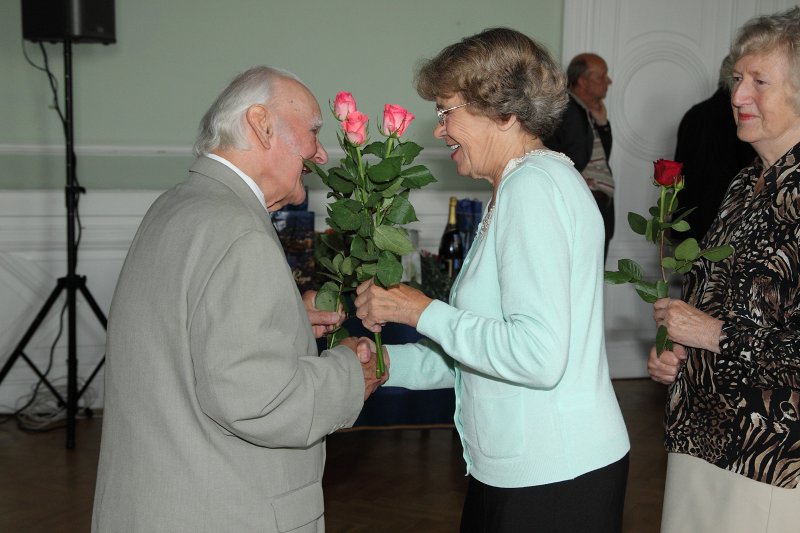 Latvijas Universitātes senioru jubileju svinības. null