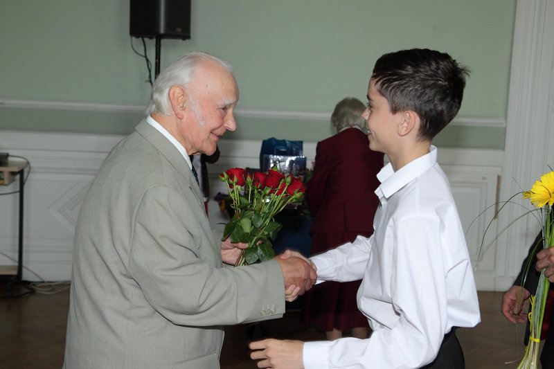 Latvijas Universitātes senioru jubileju svinības. null