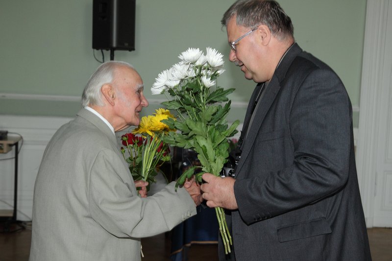 Latvijas Universitātes senioru jubileju svinības. null