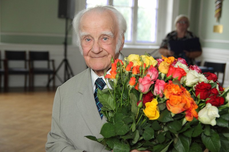 Latvijas Universitātes senioru jubileju svinības. null