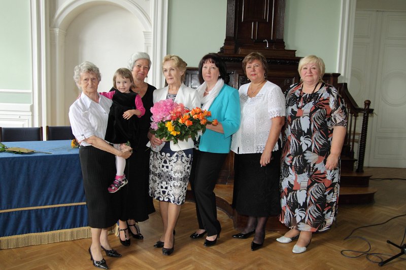 Latvijas Universitātes senioru jubileju svinības. null