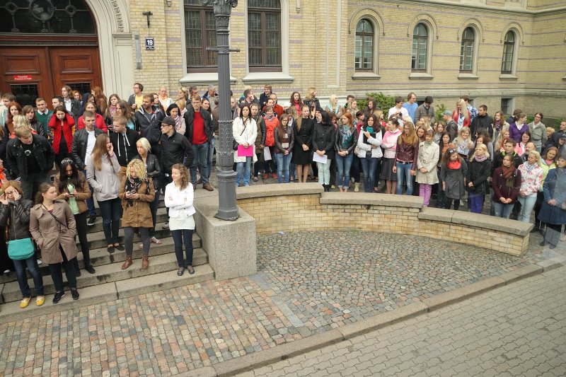 Latvijas Universitātes kolektīvi dodas uz 17. Baltijas valstu studentu dziesmu un deju svētkiem «Gaudeamus» Daugavpilī. null