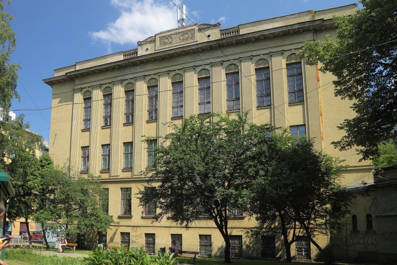 Latvijas Universitātes Ķīmijas fakultātes ēka. null