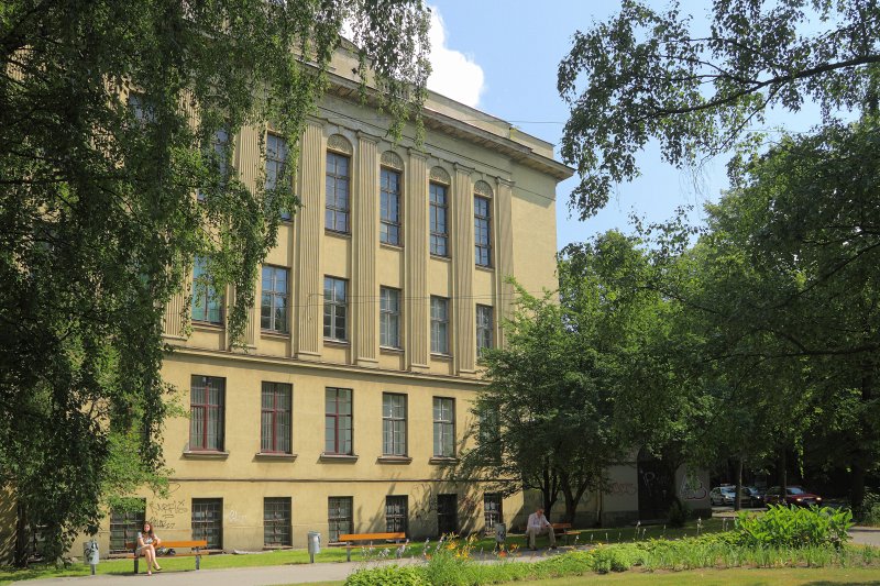 Latvijas Universitātes Ķīmijas fakultātes ēka. null
