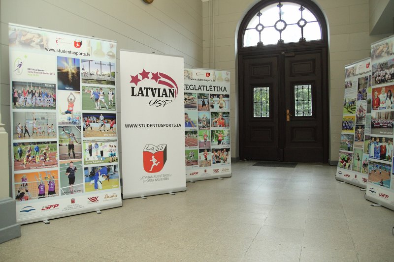 Foto izstāde «Studenti sporto Latvijā». null