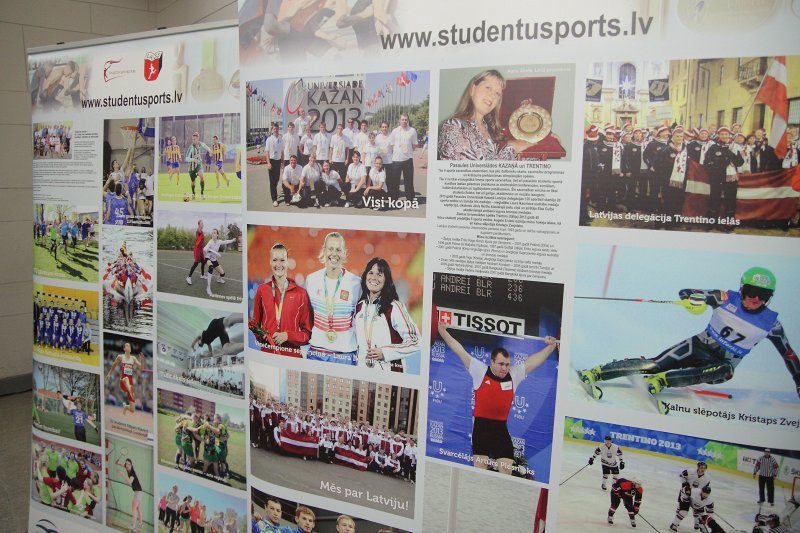 Foto izstāde «Studenti sporto Latvijā». null