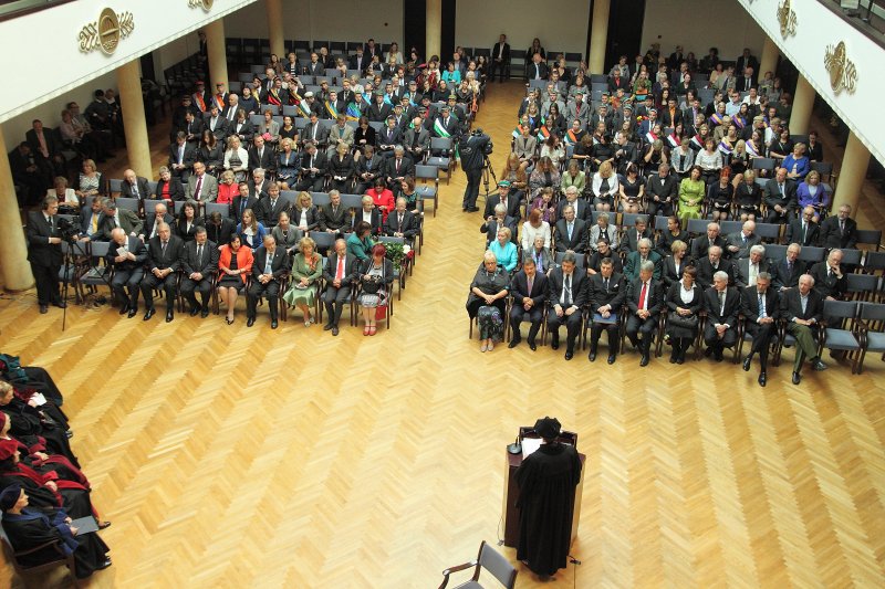 Latvijas Universitātes 95. gadadienai veltīta LU Senāta svinīgā sēde. null