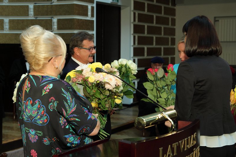 Latvijas Universitātes 95. gadadienai veltīta LU Senāta svinīgā sēde. null