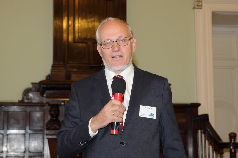 Starptautiskā konference «EcoBalt 2014». Latvijas Universitātes Ķīmijas fakultātes profesors Artūrs Vīksna.