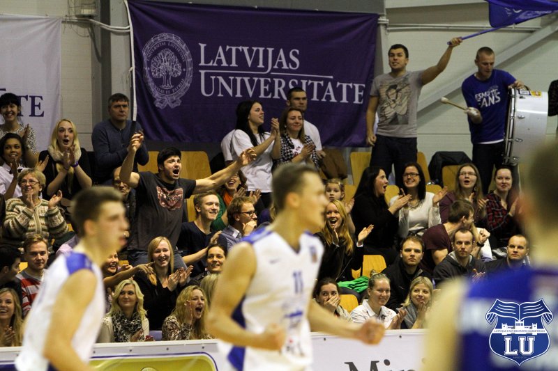 Aldaris Latvijas Basketbola līgas čempionāta spēle: Latvijas Universitāte - Jūrmala/Fēnikss (Rīgas Olimpiskajā sporta centrā). null