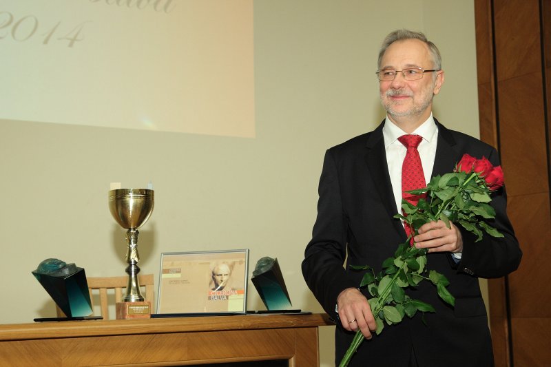 Cicerona balvas pasniegšanas ceremonija Latvijas Zinātņu akadēmijā. null