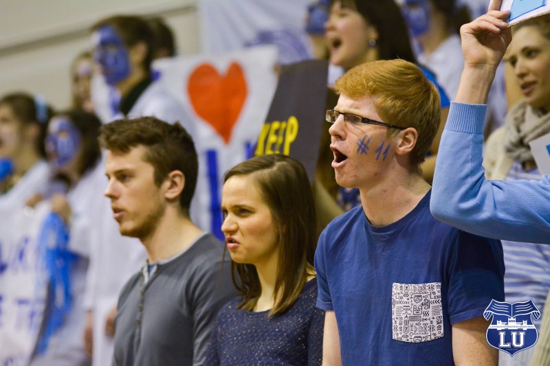 Aldaris Latvijas Basketbola līgas čempionāta spēle: Latvijas Universitāte - BK Saldus (Rīgas Olimpiskajā sporta centrā). null