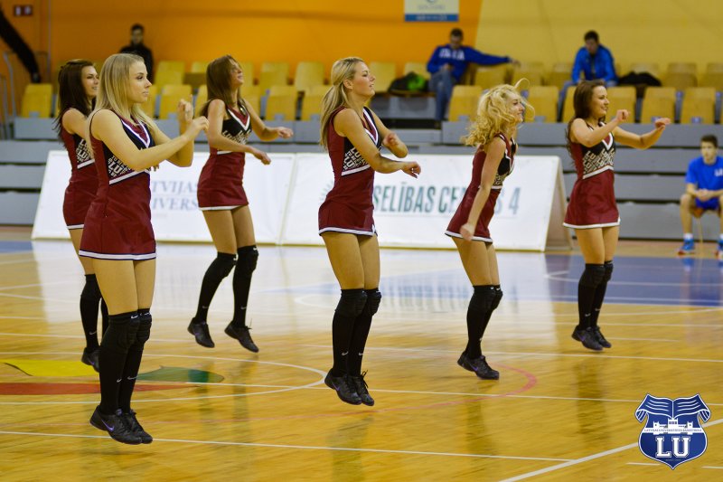 Aldaris Latvijas Basketbola līgas čempionāta spēle: Latvijas Universitāte - BK Jelgava (Rīgas Olimpiskajā sporta centrā). null