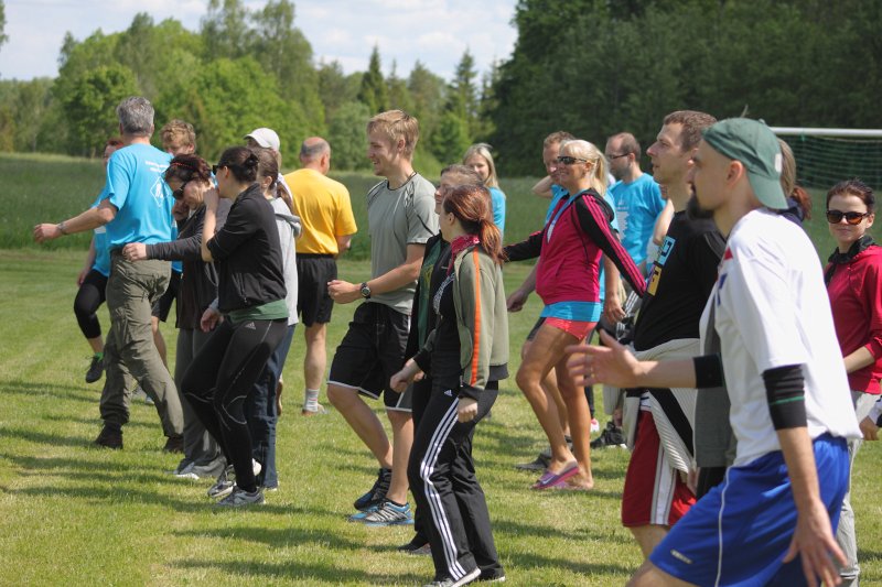 Latvijas Universitātes darbinieku sporta spēles 2015 'Ratniekos'. null