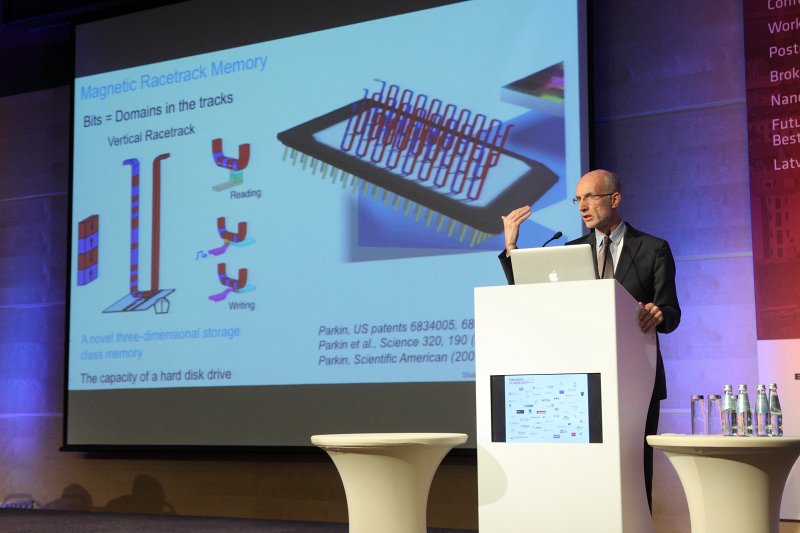 Starptautiskā konference «EuroNanoForum 2015». Stuart Parkin, Director, Max Planck Institute of Microstructure Physics.