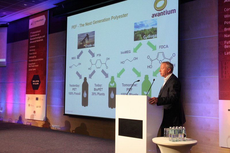 Starptautiskā konference «EuroNanoForum 2015». Gert-Jan Gruter, Chief Technology Officer, Avantium.