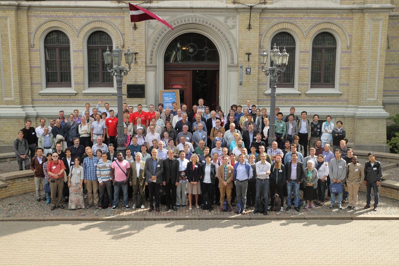 Eiropas 47. atomsistēmu konference (The 47<sup>th</sup> Conference of the European Group on Atomic Systems - EGAS). Konferences dalībnieku kopbilde.