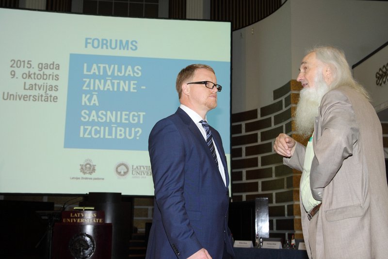 Forums «Latvijas zinātne - kā sasniegt izcilību?» null