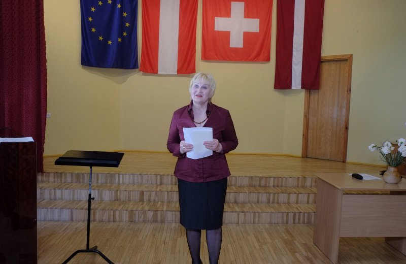 Latvijas Universitātes Akadēmiskās bibliotēkas Austrijas bibliotēkas un Šveices lasītavas 15 gadu jubilejas un jauno telpu atklāšanas svinīgais pasākums. LU Akadēmiskās bibliotēkas Austrijas un Šveices literatūras nodaļas 
vadītāja Ņina Kočetkova