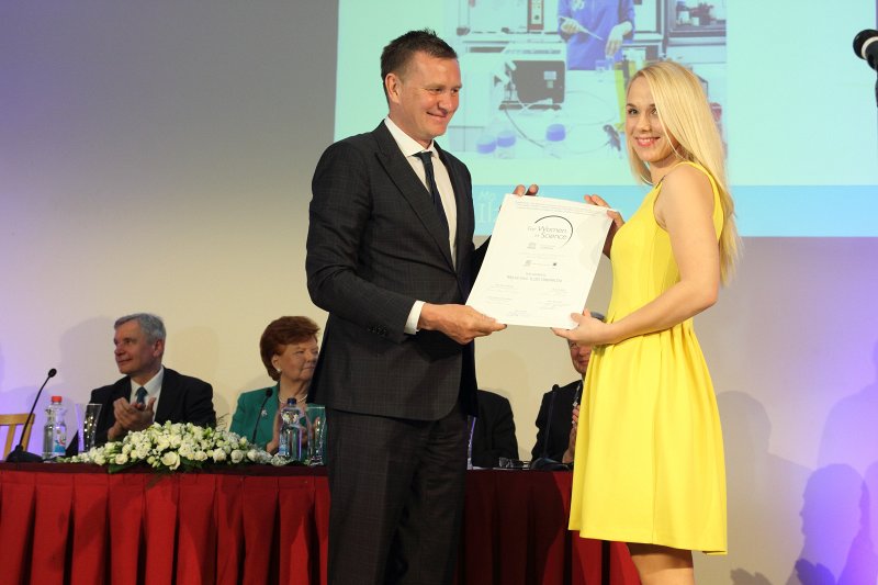 2016. gada L`Oréal Latvijas stipendiju «Sievietēm zinātnē» pasniegšanas ceremonija. null