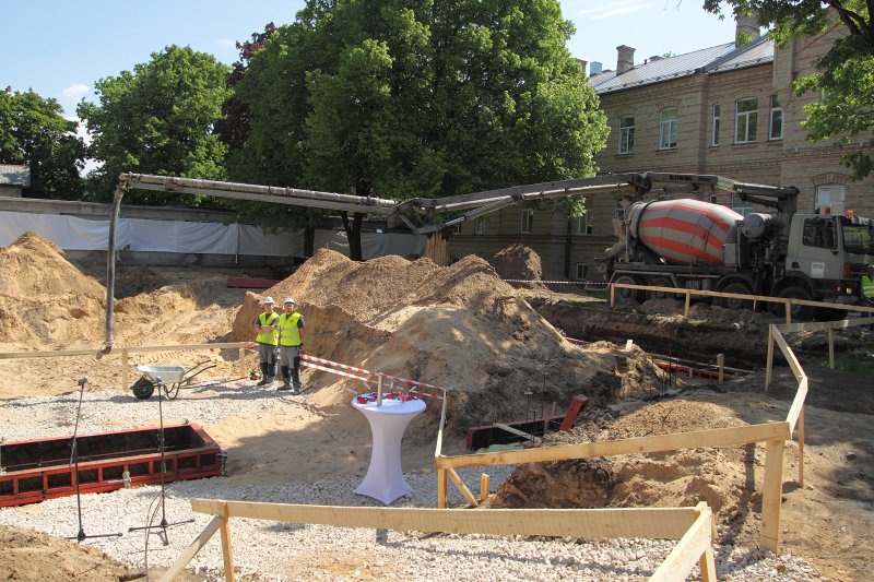 AS «Latvijas jūras medicīnas centrs» Radioloģijas nodaļas ēkas svinīgā kapsulas iemūrēšana. null