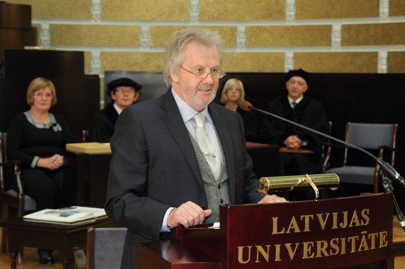 Latvijas Universitātes 97. gadadienai veltīta LU Senāta svinīgā sēde. null