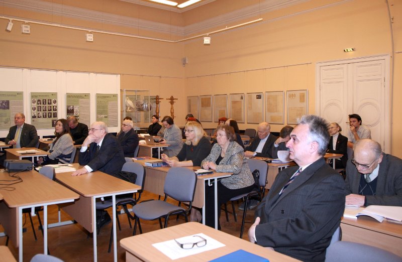 Latvijas Universitātes 75. konference, Zinātņu vēstures un muzejniecības sekcijas sēde. null
