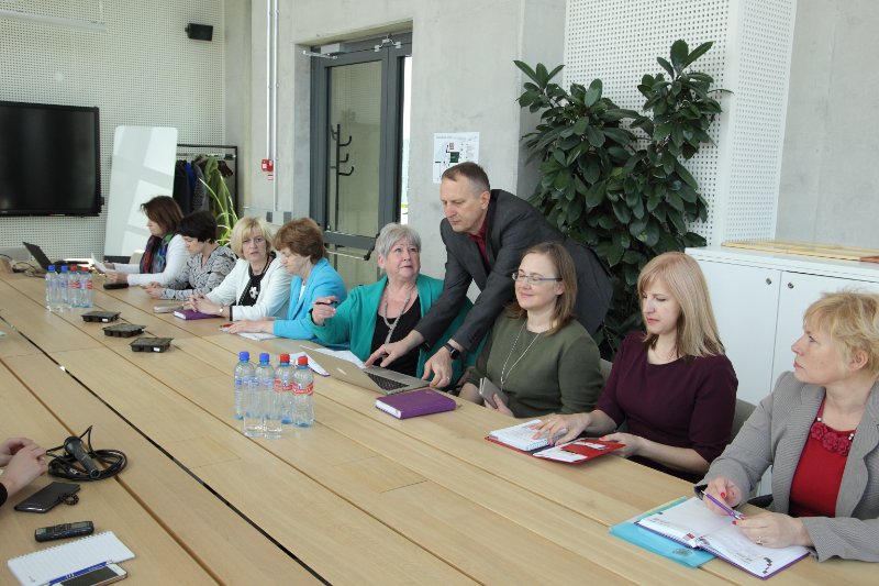 Latvijas Universitātes rektora Indriķa Muižnieka un Universitātes vadības pārstāvju tikšanās ar RPIVA filiāļu vadītājiem. null