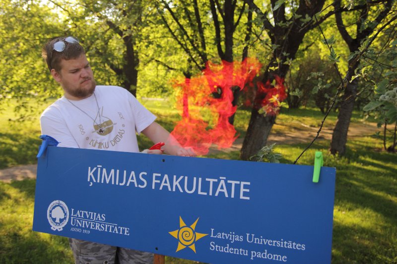 Latvijas Universitātes pirmā Absolventu diena. null