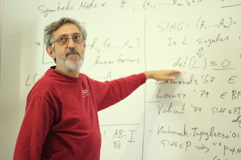 Konference «Computational Complexity Conference (CC C'2017)», Prinstonas Universitātes profesora Avi Vigdersona lekcija. Prof. Avi Vigdersons (Avi Wigderson).