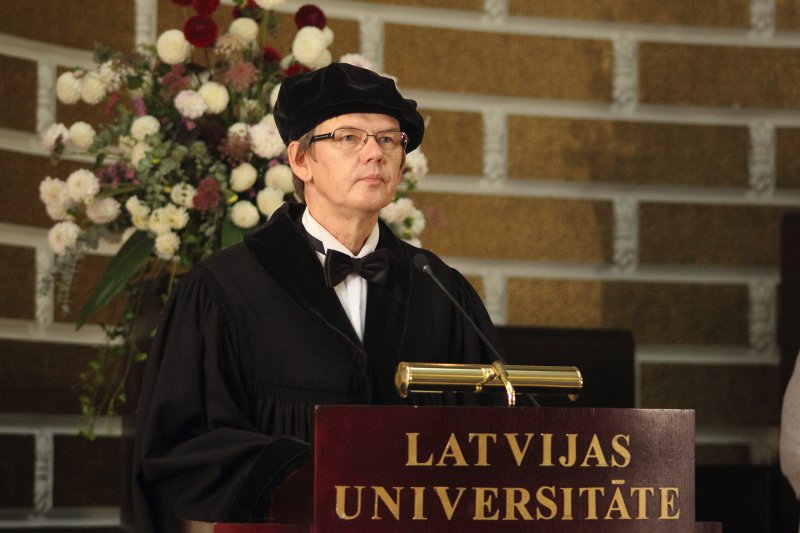 Latvijas Universitātes 98. gadadienai veltīta LU Senāta svinīgā sēde. null