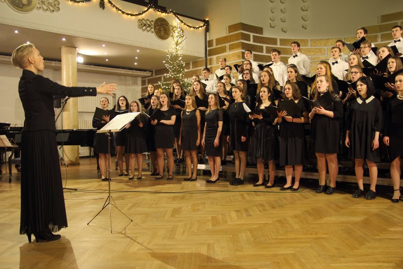 Ziemassvētku koncerts Latvijas Universitātes senioriem. null