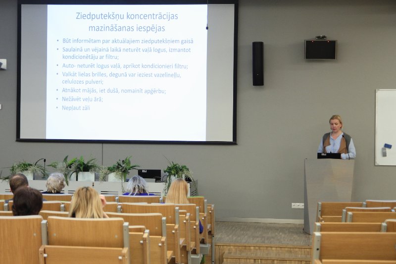 Latvijas Universitātes pētnieku izstrādātās bezmaksas lietotnes cilvēkiem ar putekšņu izraisītām alerģijām PASYFO atklāšana. null