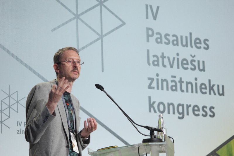 IV Pasaules latviešu zinātnieku kongress, forums «Latvijas Formula 2050». SAF Tehnika valdes priekšsēdētājs Normunds Bergs.