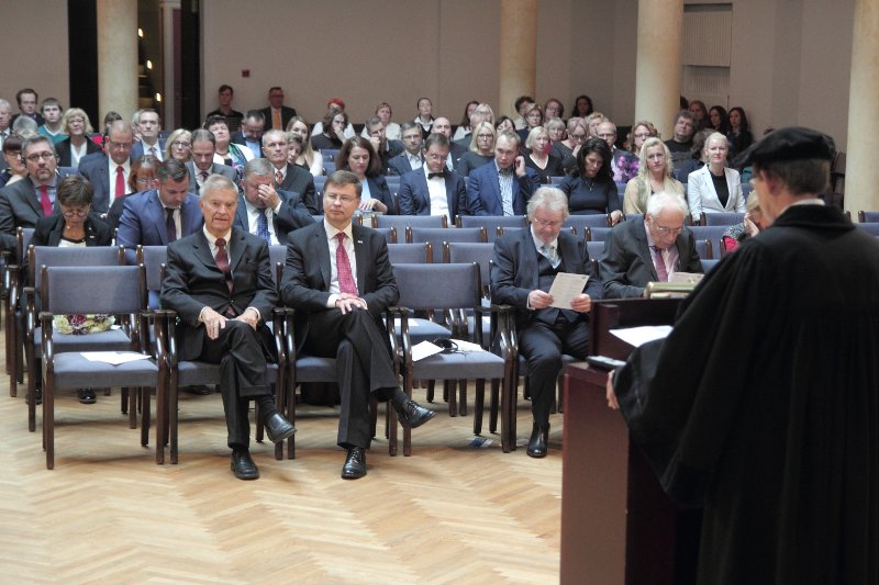 Latvijas Universitātes 99. gadadienai veltīta LU Senāta svinīgā sēde. null