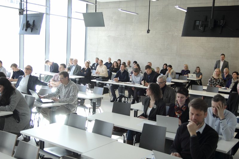 Latvijas Universitātes 77. starptautiskās zinātniskās konferences sesija «Latvijas Universitāte: Zinātne industrijas attīstībai». null