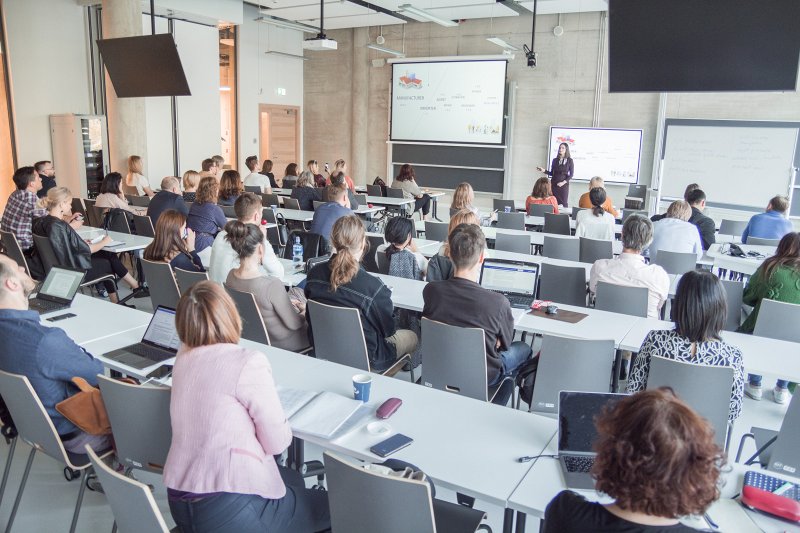 Latvijas Universitātes attīstības programmas «Ozolzīle» meistarklase «Kā biznesa idejai piesaistīt uzmanību, investīcijas un pircējus?». null