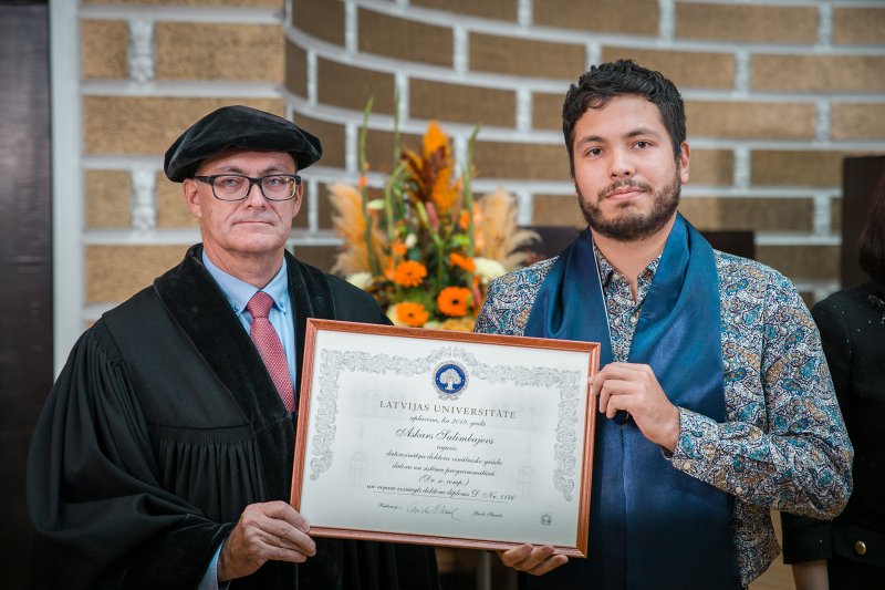 Latvijas Universitātes doktoru promocijas ceremonija. null