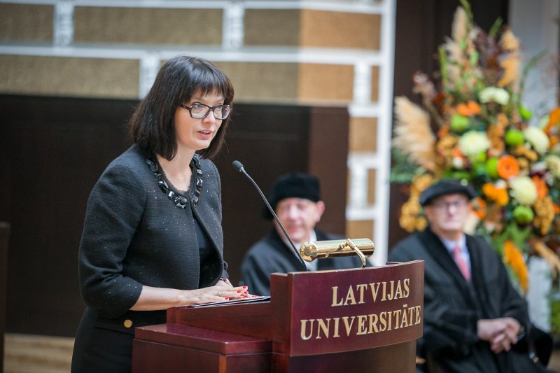 Latvijas Universitātes doktoru promocijas ceremonija. null