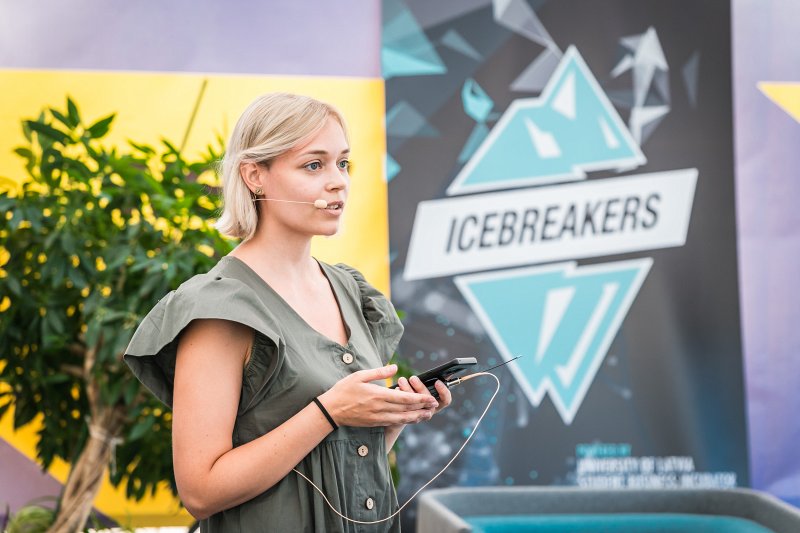 Studentu biznesa iespēju festivāla «Icebreakers» ieskaņas pasākums «100 Days ‘til Breaking the Ice». null