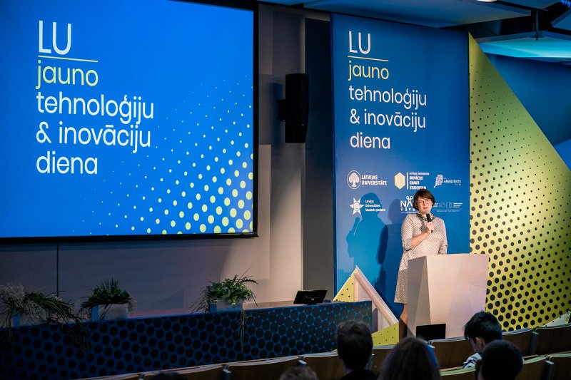 Latvijas Universitātes Jauno tehnoloģiju un inovāciju diena. Zināšanu agora. Prof. Signe Bāliņa.
