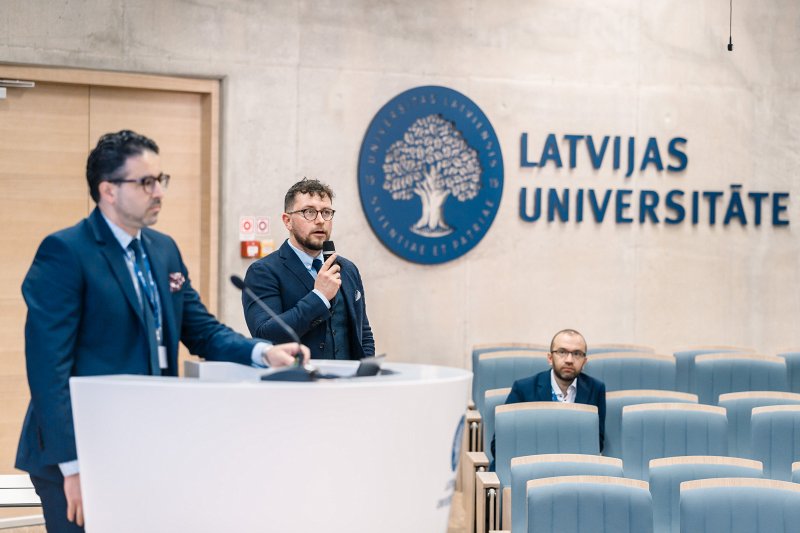 Latvijas Universitātes Medicīnas fakultātes konference «One world – one health». Kristofs Folkmanis.