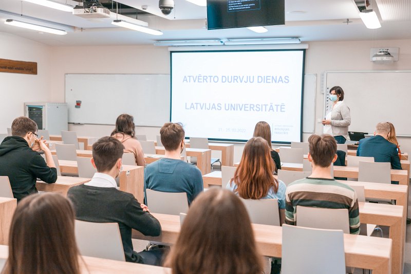 Atvērto durvju diena Latvijas Universitātes Dabas mājā. Līga Ozoliņa-Molla.