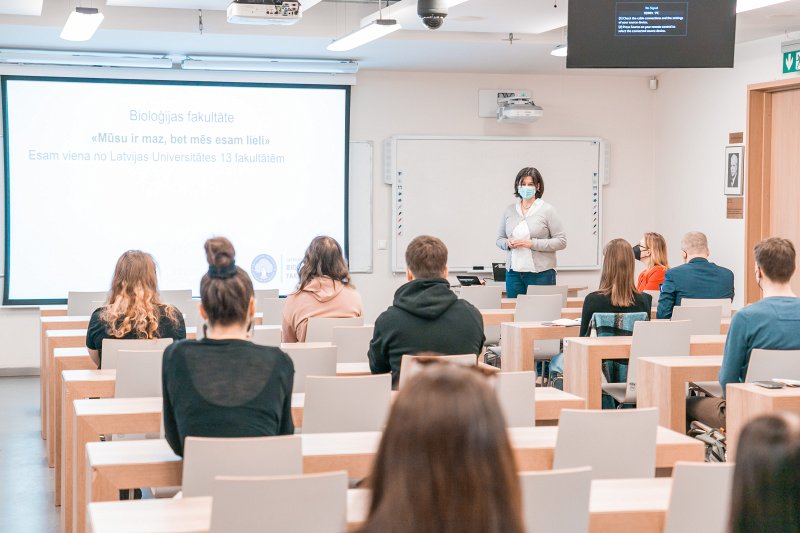 Atvērto durvju diena Latvijas Universitātes Dabas mājā. Līga Ozoliņa-Molla.