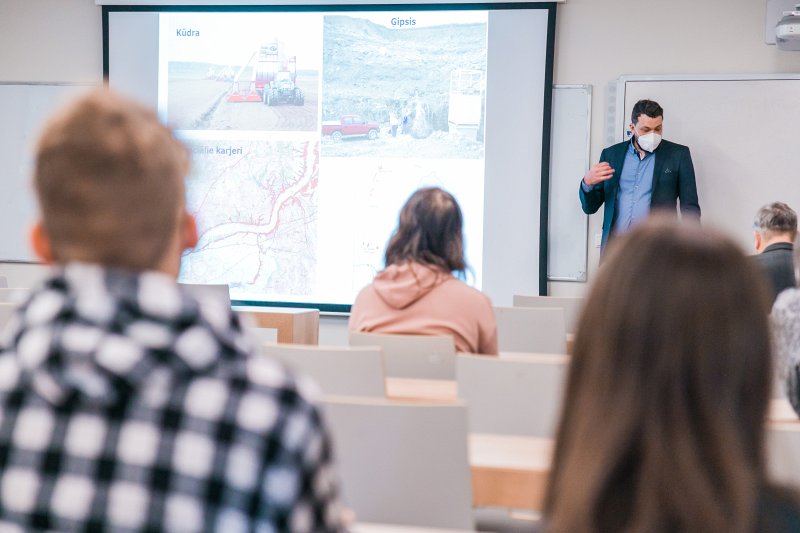 Atvērto durvju diena Latvijas Universitātes Dabas mājā. Māris Krievāns.